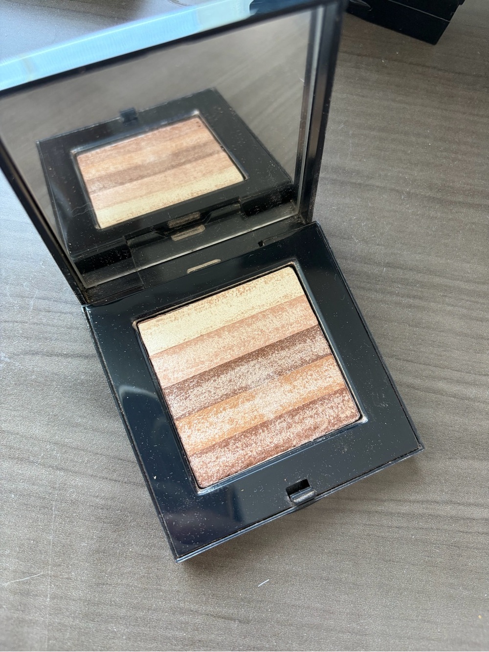 #6 Bobbi Brown Shimmer Brick Compact Beige Disconnected Used